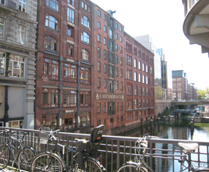 Wasserseite der Fleetinsel