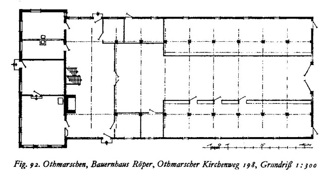 Rekonstruierter Grundriss