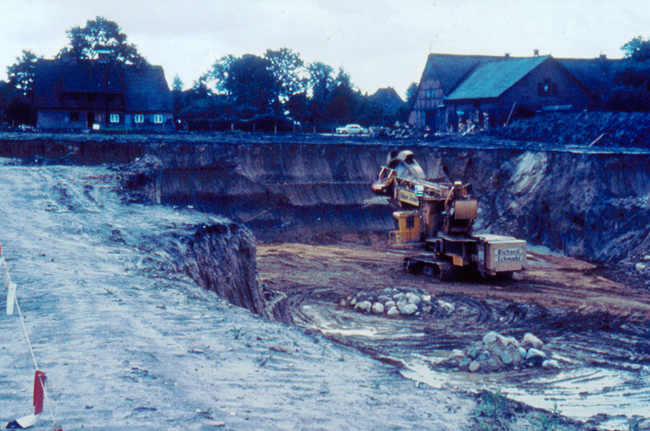 Elbtunnelbau um 1970